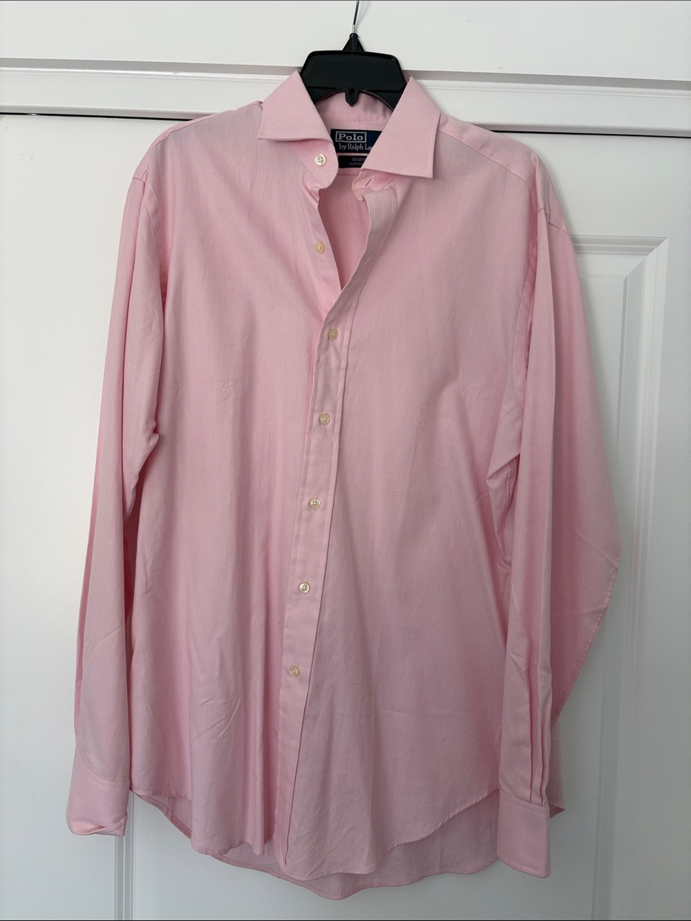 Polo by Ralph Lauren Light Pink Long-Sleeve Dress Shirt